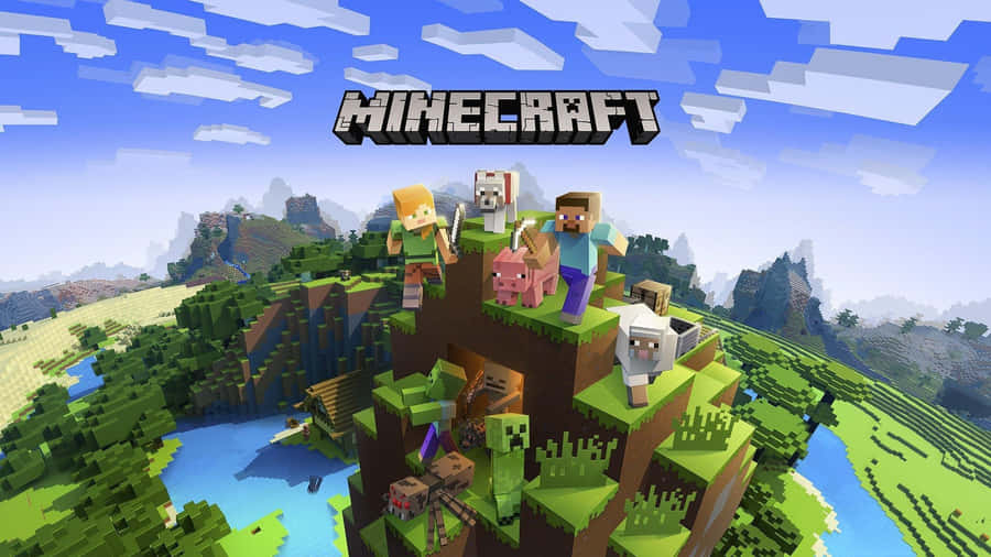 Minecraft cover wallpaper